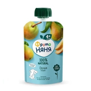 پوره ساندیسی گلابی 90 گرمی نیان Nyanya